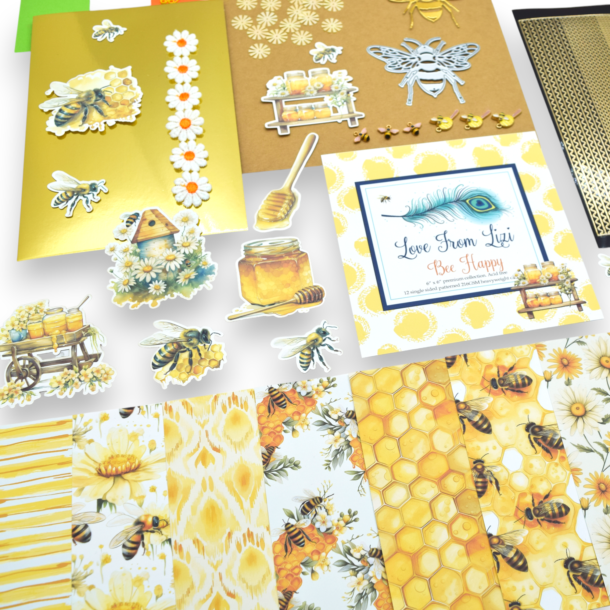 LFL July 25 Card Kit - Bee Happy